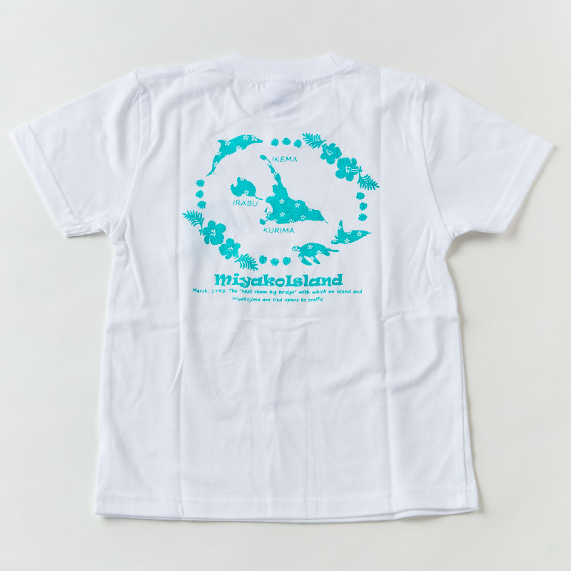宮古島Tシャツ（マップ）（キッズ）