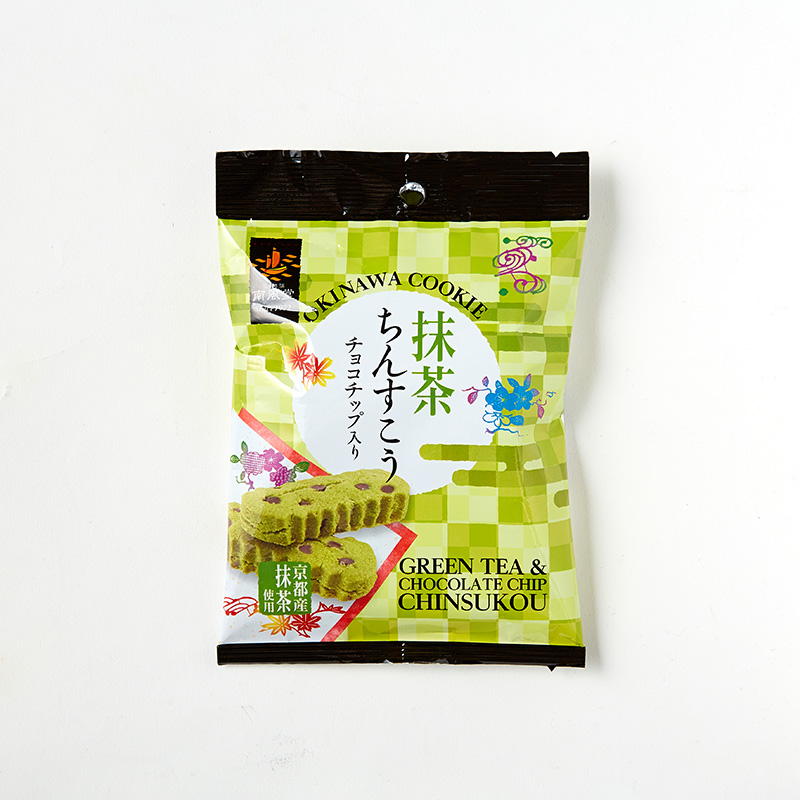 抹茶ちんすこう チョコチップ入り